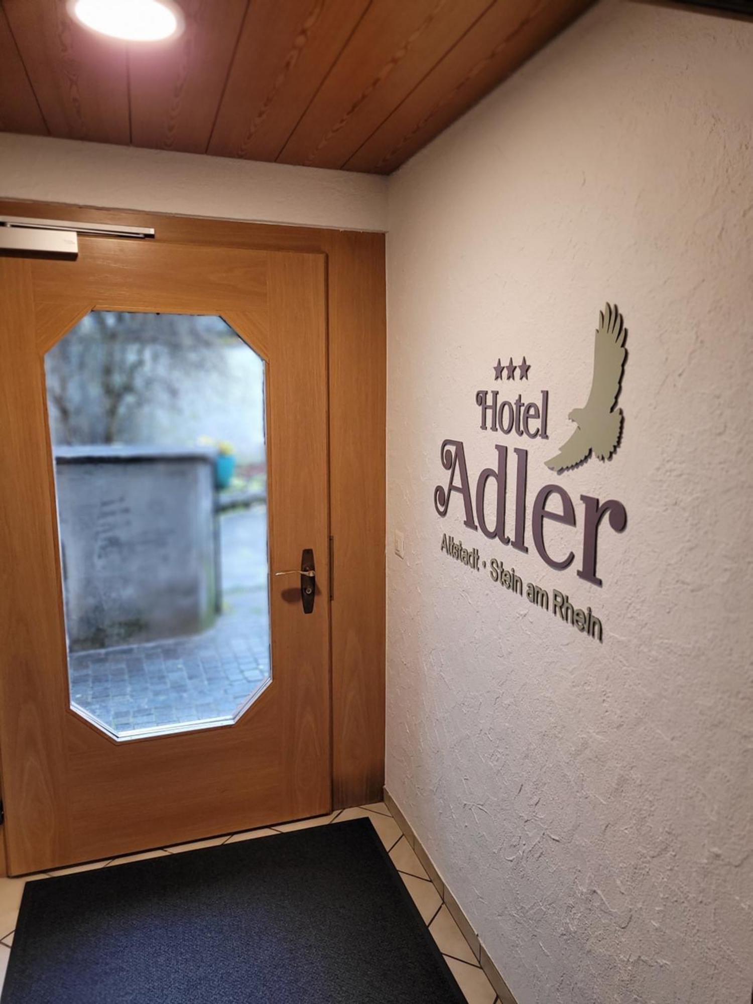Hotel Adler Stein Am Rhein Exterior foto